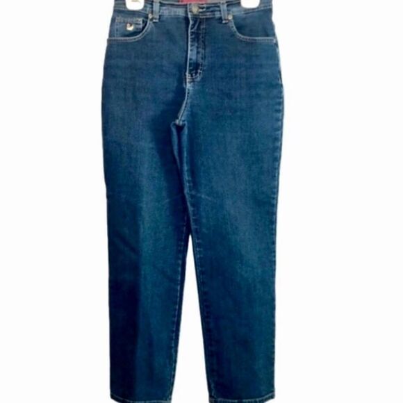 Gloria Vanderbilt High Rise Relaxed Fit Jeans in Blue Women’s 5 - Picture 4 of 9